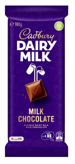 Cadbury Dairy Milk (180g) (Australian)