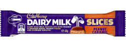 Cadbury Dairy Milk Slices Peanut Caramel (48g)