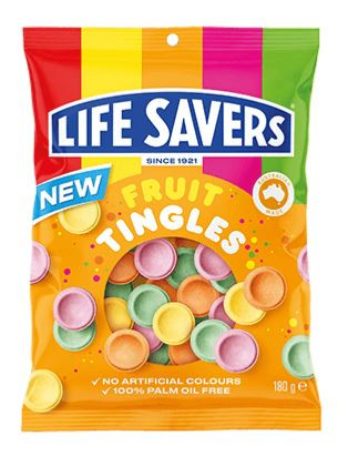 Lifesavers Fruit Tingles Bag (150g)