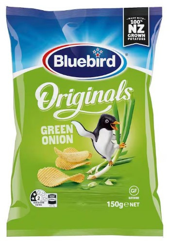 Bluebird Green Onion Chips (150g)