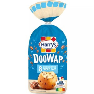Harrys Doo Wap Brioches Pepites Chocolat (x8) 300g