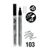  Daler-Rowney FW Empty Marker Set, 2 Small Barrels With 2mm Round Nibs 