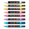 posca POSCA 8-Color Paint Marker Set, PC-5M Medium, Soft Colours