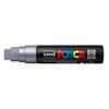 posca POSCA Paint Marker, PC-17K Extra Broad Rectangular Chisel, Silver 
