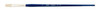 SILVER BRUSH LIMITED Bristlon White Synthetic Long Handle Flat 6