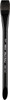 Silver Brush Black Velvet Blend Watercolor Sh Square Wash 3/4In 