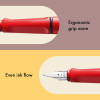 Lamy Inc LAMY Safari Fountain Pen, Red, Medium Nib 