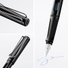Lamy Inc LAMY Safari Fountain Pen, Shiny Black, Fine Nib 