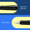 Lamy Inc LAMY Safari Fountain Pen, Shiny Black, Fine Nib 