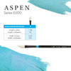 Princeton Artist Brush Company Princeton Brush Aspen Synthetic Bristle, Series 6500, Short Dagger 4 