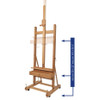 Mabef Small Master Studio Easel with Crank M/05 Mabef Small Master Studio Easel with Crank M/05
