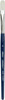 Silver Brush Bristlon White Synthetic Long Handle Long Filbert 6 