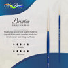 Silver Brush Bristlon White Synthetic Long Handle Script Liner 4 