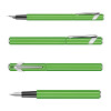 Creative Art Materials, Ltd 849 Fountain Pen, Green, Medium Nib