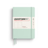 Leuchtturm 1917 Leuchtturm Hardcover Notebook, Mint Green, Medium (A5), 251 p., plain