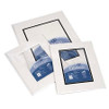Logan Graphic Products, Inc. Logan - Palette Pre-Cut Mat - 8" x 10" with 4.5" x 6.5" Window Seashell White 