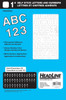 Headline Self-Stick Letters & Numbers, Heveltica Font, 1" White   Headline Self-Stick Letters & Numbers, Heveltica Font, 1" White
