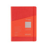 Fabriano Ecoqua Plus Hidden Spiral-Bound Notebook - 5.8"x8.3" (A5) - Lined - Red