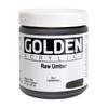 Golden Artist Colors Heavy Body Raw Umber 8oz