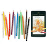 Faber-Castell Polychromos Colored Pencil Set, Metal Tin - 12ct