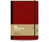 Creative Art Materials, Ltd. Flexbook Adventure Notebook Ruled Large - Red 