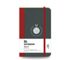 Creative Art Materials, Ltd. Flexbook Global Notebook Blank Pocket Size - Red 
