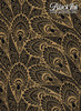 GRAPHIC PRODUCTS CORP Screenprinted Paper - Gatsby Black/Gold