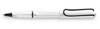 LAMY INC Lamy Safari Rollerball Pen - White & Black - Medium Nib