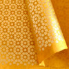 Lamali Decorative Lokta paper - Andalus Gold with gold Silkscreen