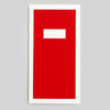 Itoya of America Inc Hanaduri - Travel Cabinet - Plain - 4" x 8" - Red 