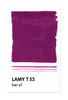 LAMY T53 Crystal Fountain Pen Ink, Beryl