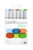 Copic Sketch Marker 6 Color Set - Earth Essentials