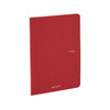 MACPHERSON'S Fabriano EcoQua Notebook, Large, Staple-Bound 40 Sheets Cherry
