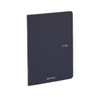 Fabriano EcoQua Notebook, Large, Staple-Bound 40 Sheets Navy
