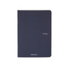 Fabriano EcoQua Notebook, Large, Staple-Bound 40 Sheets Navy