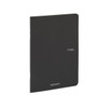 Fabriano EcoQua Notebook, Large, Staple-Bound 40 Sheets Black