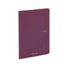  Fabriano EcoQua Notebook, Large, Staple-Bound 40 Sheets Wine 