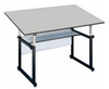 SAM FLAX Drafting Table, 36"x48" - Monthly Rental, Customizations Available 