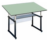 SAM FLAX Drafting Table, 37.5"x72" - Monthly Rental, Customizations Available 