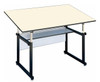 SAM FLAX Drafting Table, 37.5"x72" - Monthly Rental, Customizations Available 