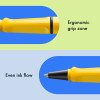 Lamy Inc LAMY Safari Rollerball Pen, Yellow 