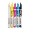 Royal Talens Ecoline Liquid Watercolour Brush Pen Set, 5-Colors, Primary 