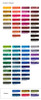 Colorverse Fountain Pen Inks, Colorchart