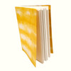  Lamali Shibori Soft-Cover Handmade Journal, 4" x 6", 200 Pgs./Bk., Yellow 