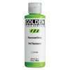 Golden Artists Colors Golden Fluid Acrylic, 4oz, Fluorescent Green