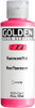 Golden Artists Colors Golden Fluid Acrylic, 4oz, Fluorescent Pink