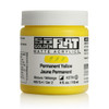 Golden SoFlat Matte Acrylic, Permanent Yellow, 4oz Jar