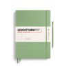 Leuchtturm 1917 Leuchtturm Hardcover Notebook, Sage, (Master Classic A4+), 235 p., plain 