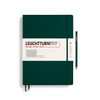 Leuchtturm 1917 Leuchtturm Hardcover Notebook, Forest Green, (Master Classic A4+), 235 p., squared