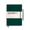Leuchtturm 1917 Leuchtturm Hardcover Notebook, Forest Green, (Master Slim A4+), 123  p., dotted